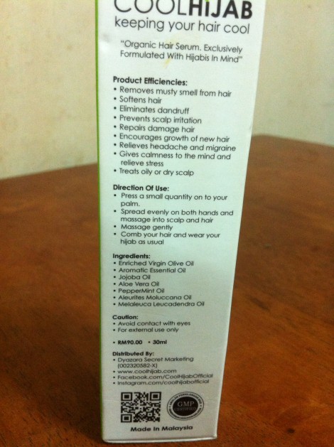 Kandungan CoolHijab