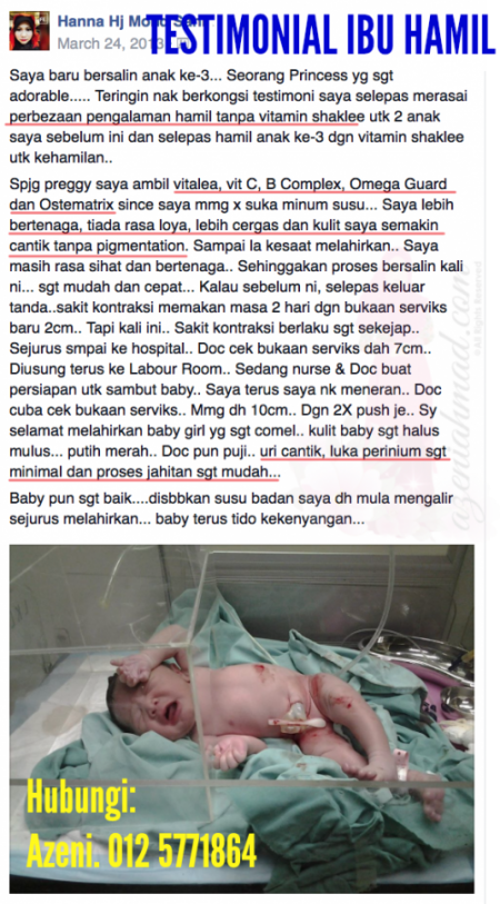 Vitamin ibu mengandung